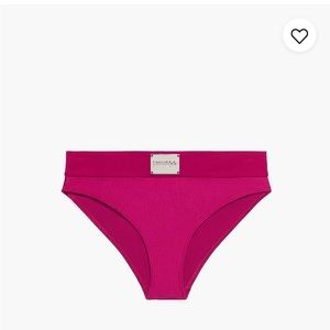 Purple high waisted bikini panties